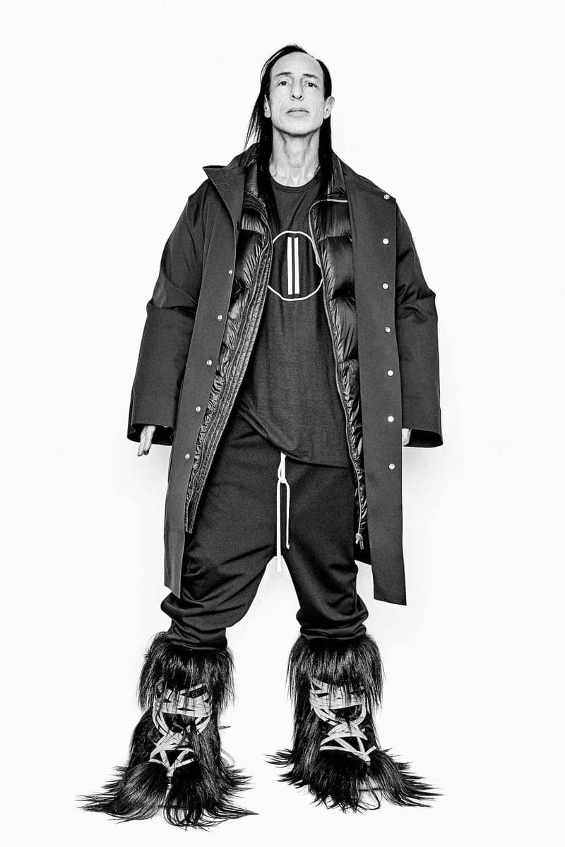 Rick Owens Michele Lamy Moncler Genius Tour Fashion Talks Conversation Outerwear Lookbook