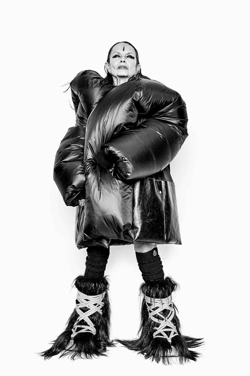 Rick Owens Michele Lamy Moncler Genius Tour Fashion Talks Conversation Outerwear Lookbook