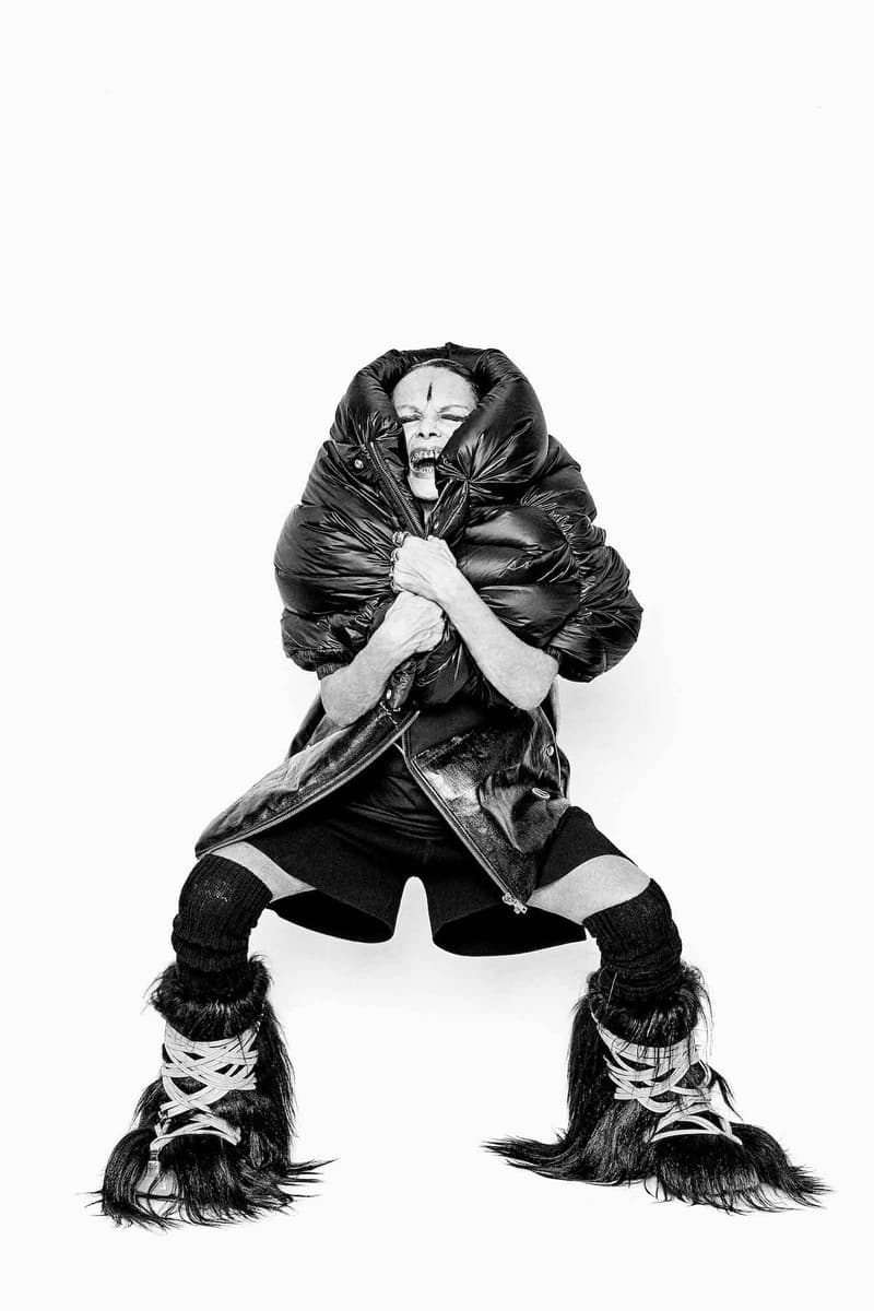 Rick Owens Michele Lamy Moncler Genius Tour Fashion Talks Conversation Outerwear Lookbook
