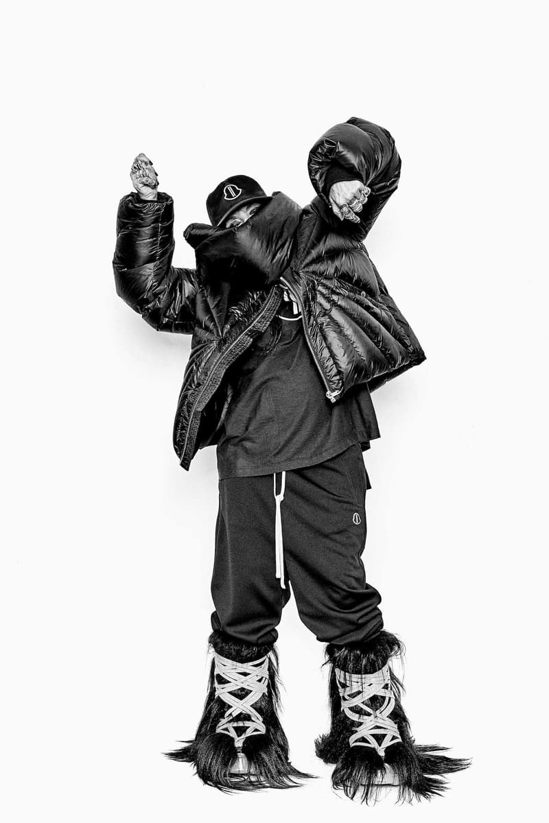 Rick Owens Michele Lamy Moncler Genius Tour Fashion Talks Conversation Outerwear Lookbook