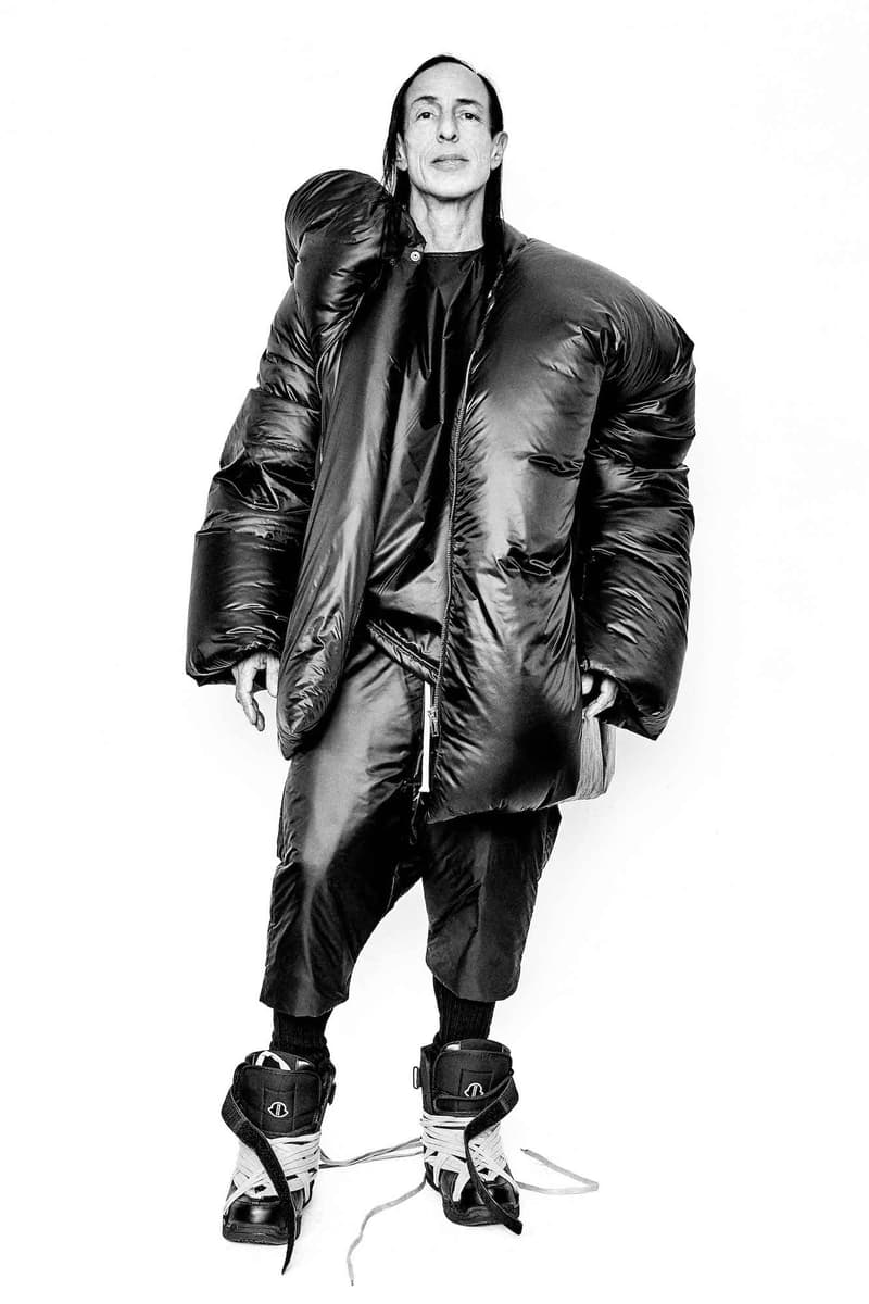 Rick Owens Michele Lamy Moncler Genius Tour Fashion Talks Conversation Outerwear Lookbook