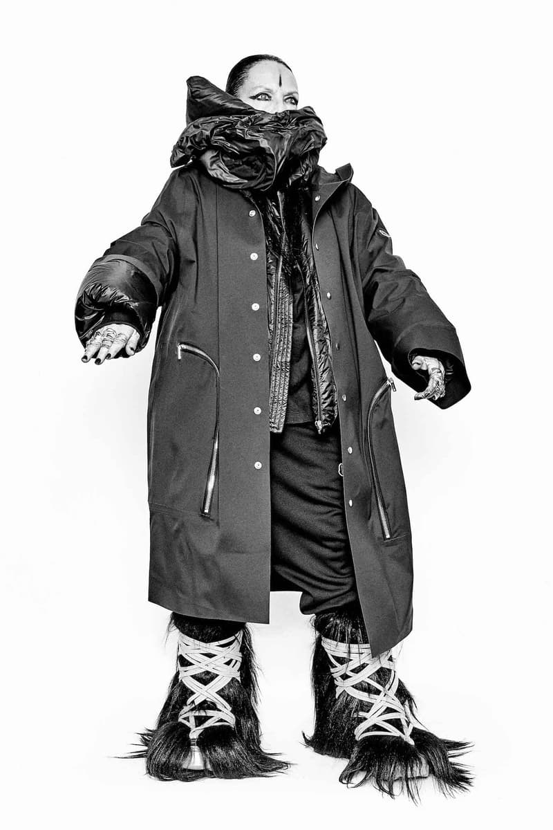 Rick Owens Michele Lamy Moncler Genius Tour Fashion Talks Conversation Outerwear Lookbook