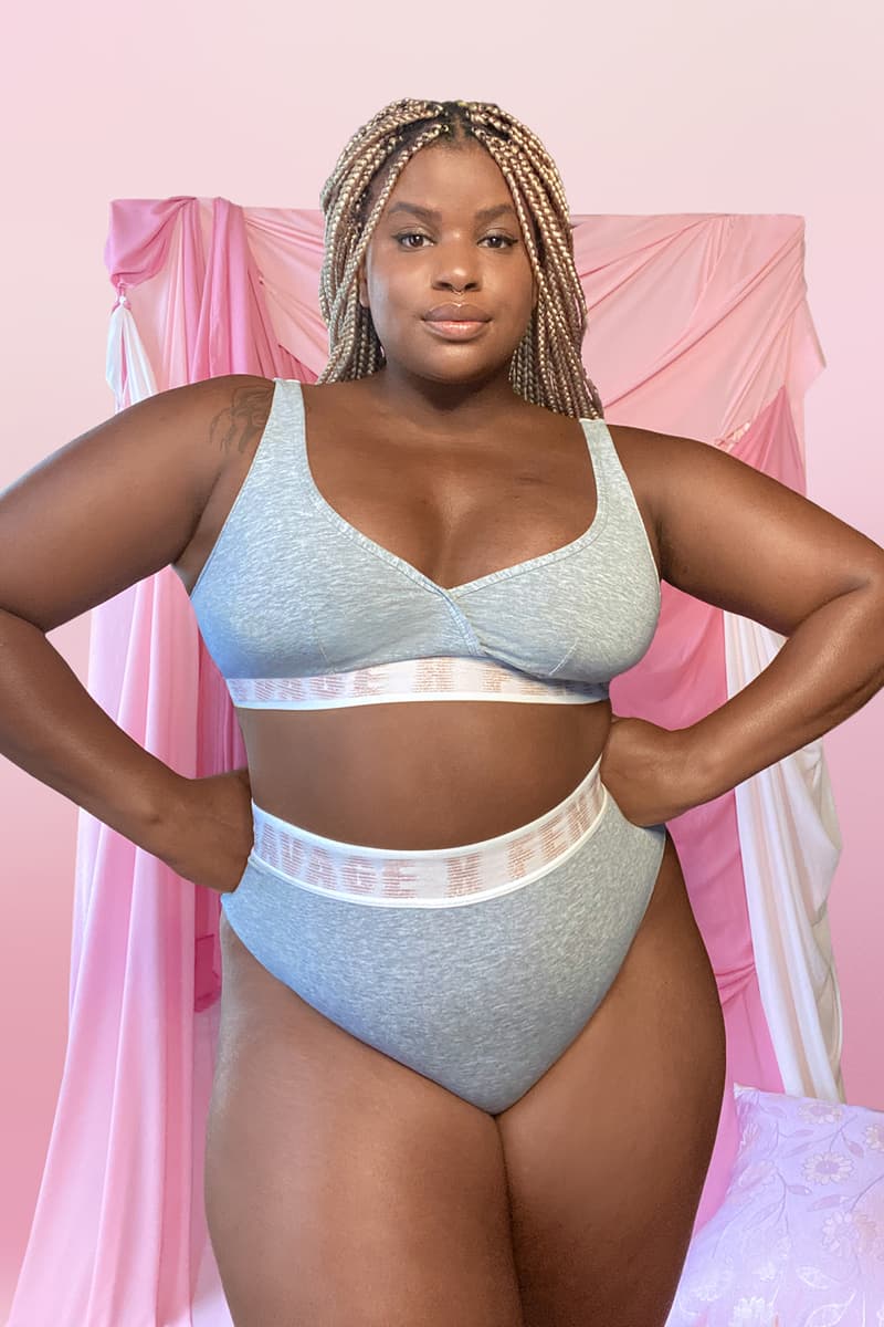 Rihanna Savage X Fenty Breast Cancer Awareness Month 2020 Collection Campaign Bra Nykia