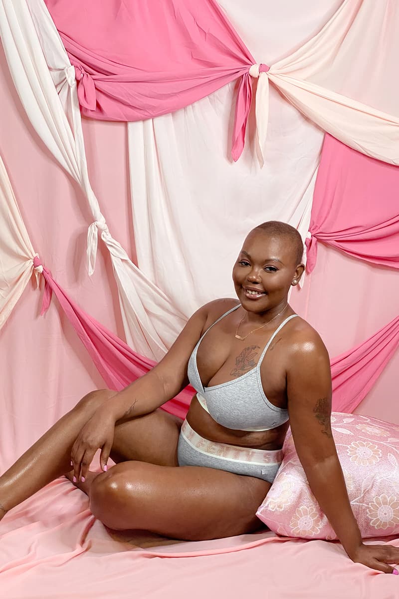 Rihanna Savage X Fenty Breast Cancer Awareness Month 2020 Collection Campaign Bra Nykia