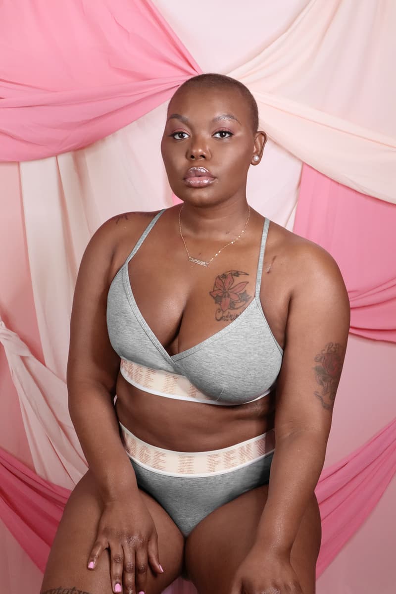 Rihanna Savage X Fenty Breast Cancer Awareness Month 2020 Collection Campaign Bra Nykia