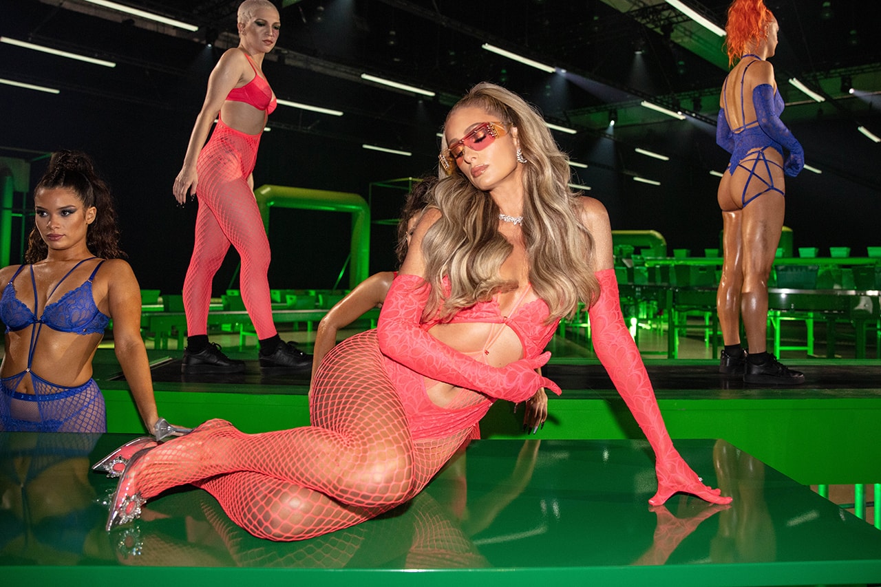 Savage X Fenty Rihanna Show Vol 2 Lingerie Paris Hilton