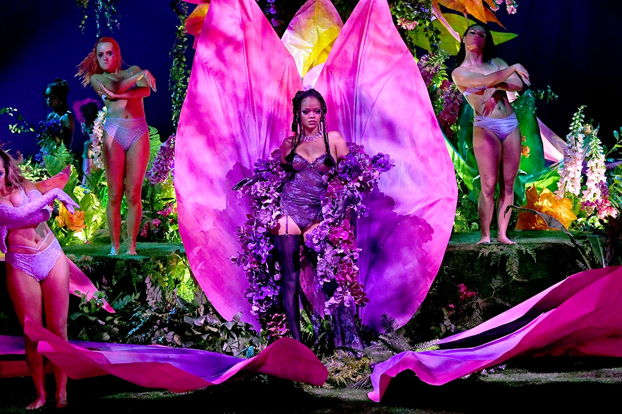 Rihanna Savage X Fenty Show Vol 2 Flower Floral Lingerie