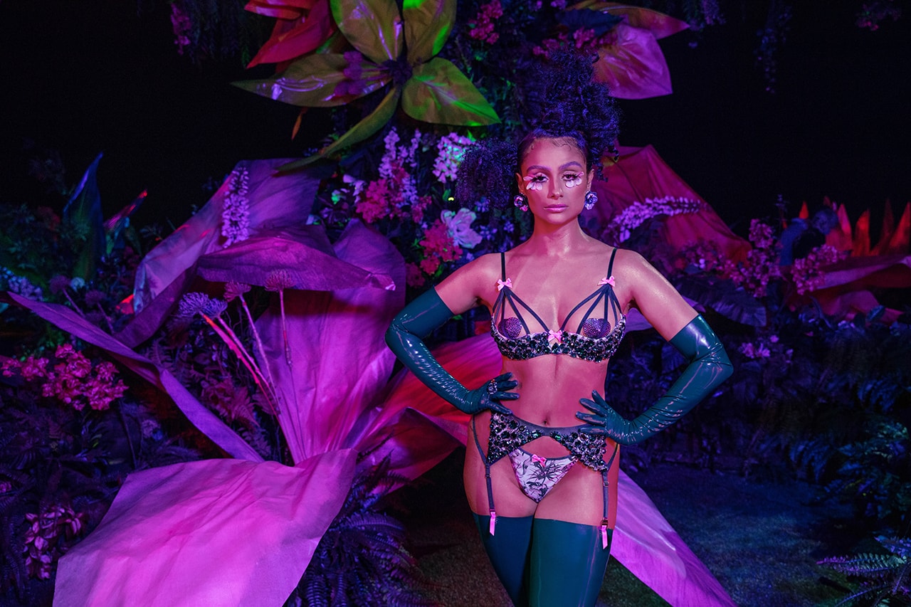 Savage X Fenty Rihanna Show Vol 2 Floral Lingerie Nazanin