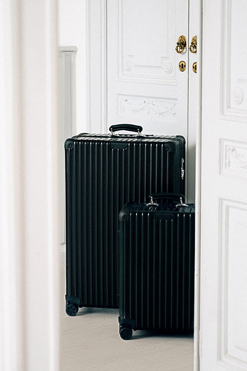 rimowa silver suitcase