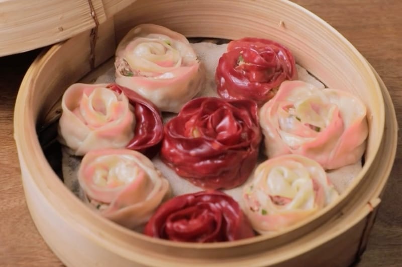The Rose Dumplings That Are Almost Too Beautiful to Eat