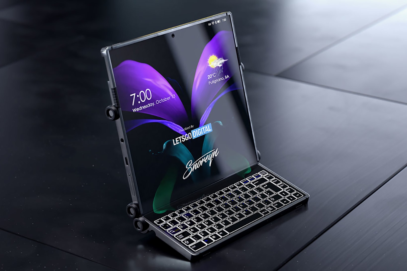 samsung galaxy z dual fold 5g tablet smartphone phone foldable screen tech