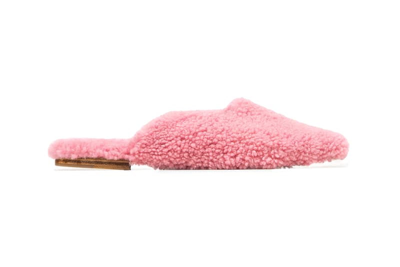 Sleeper Shearling Slippers Mules Pink Orange