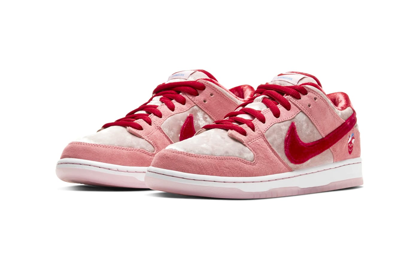 nike sb pink and red