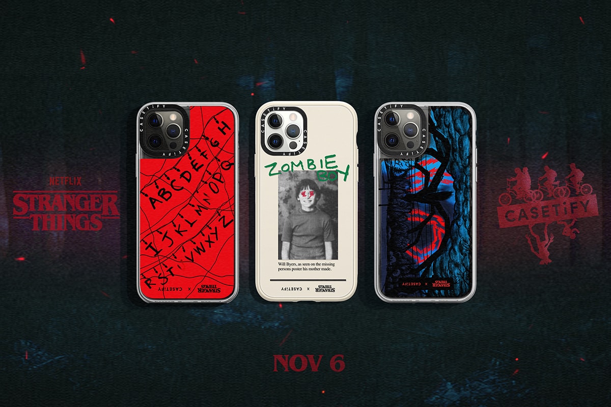 Stranger Things x Casetify Phone Case Collaboration Collection iPhone