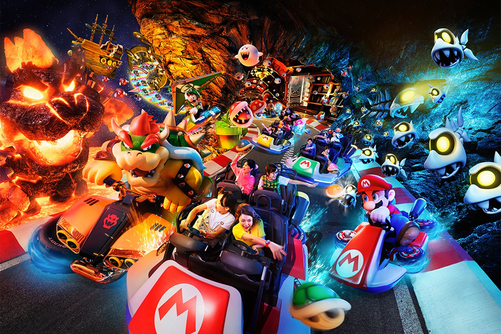 super nintendo world japan opening date 2021 universal studios mario bros kart theme parks 