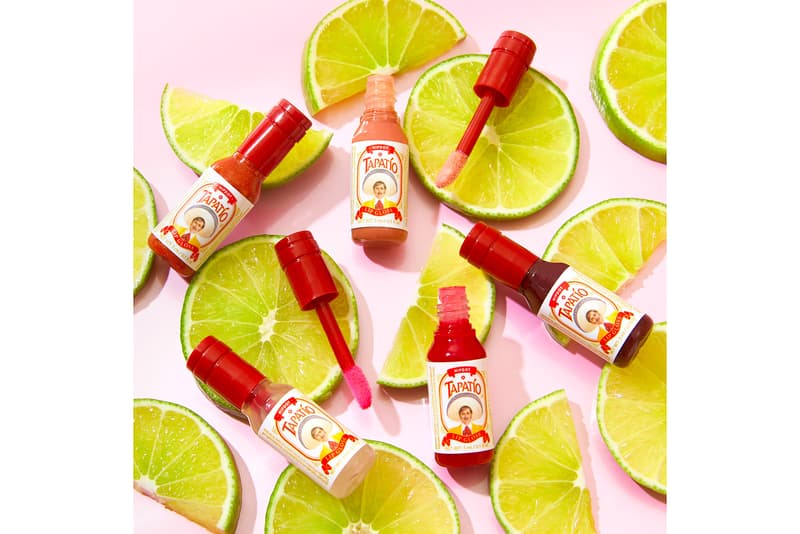 Tapatío Hot Sauce Makeup Collection HipDot Collaboration Eyeshadow Lip Gloss