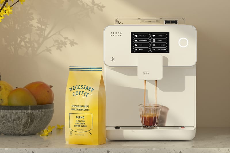 Terra Kaffe's Espresso Machine Is a Sleek Addition to Any Pantry