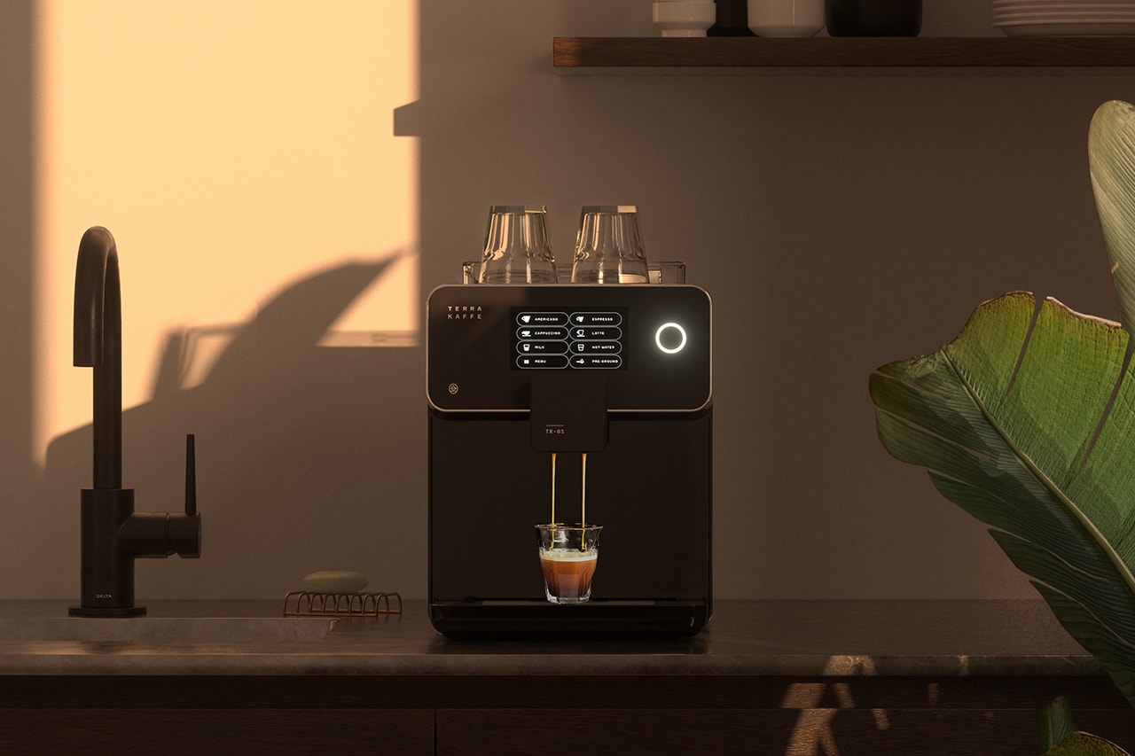 Terra Kaffe TK-01 Espresso Machine Coffee Maker Black