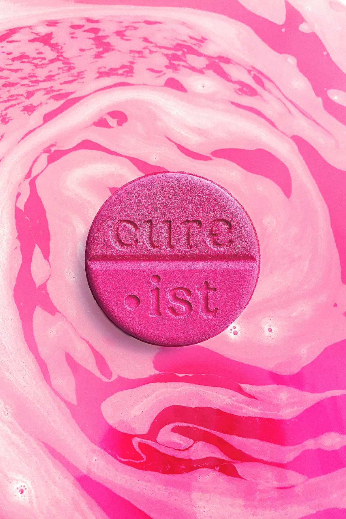 The Cureist Bath Bomb Pill Pink Millennial