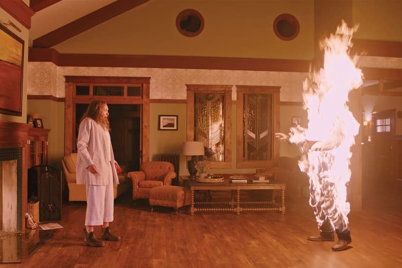 Hereditary Horror Movie A24 Fire Scene Toni Colette