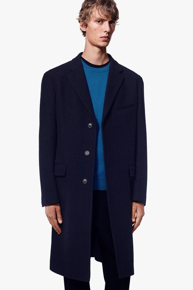 uniqlo jil sander plus j fall winter collection lookbook suits jackets coats release date