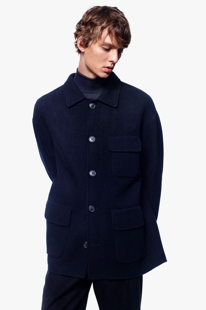 uniqlo jil sander plus j fall winter collection lookbook suits jackets coats release date