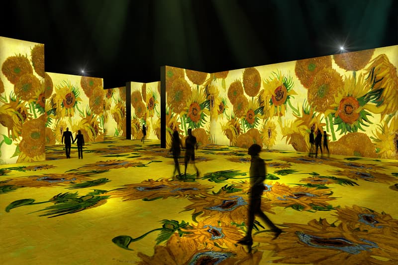 vincent van gogh the lume exhibition opening 2021 indianapolis museum of art newfields starry night sunflowers location date