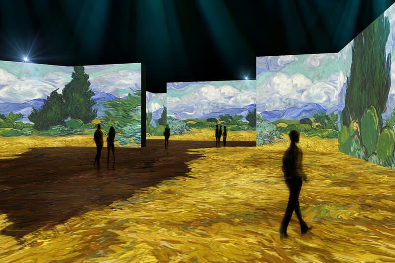 vincent van gogh the lume exhibition opening 2021 indianapolis museum of art newfields starry night sunflowers location date