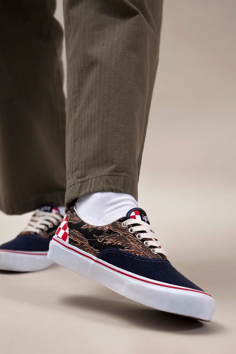 noah vans authentic og era lx collaboration suede corduroy fall winter sneakers release