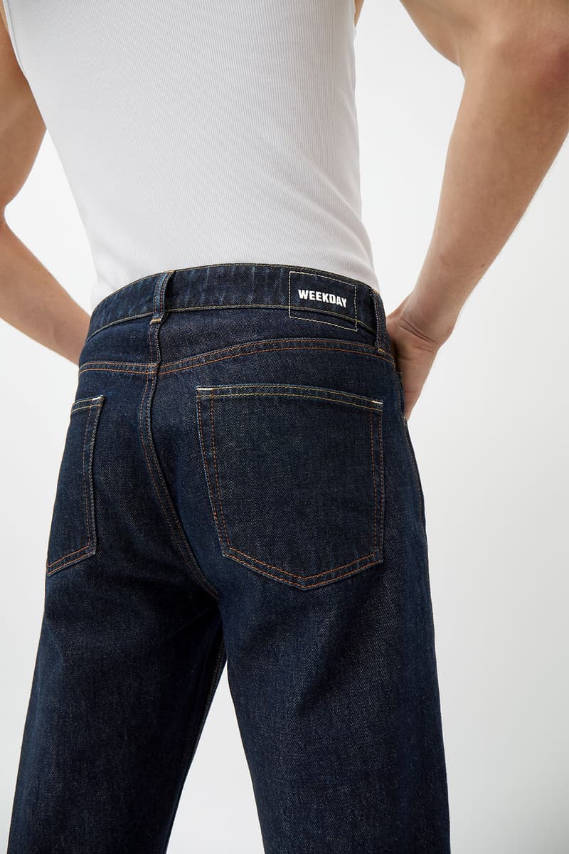 weekday denim jeans jackets sustainable recyclable eco-friendly capsule collection