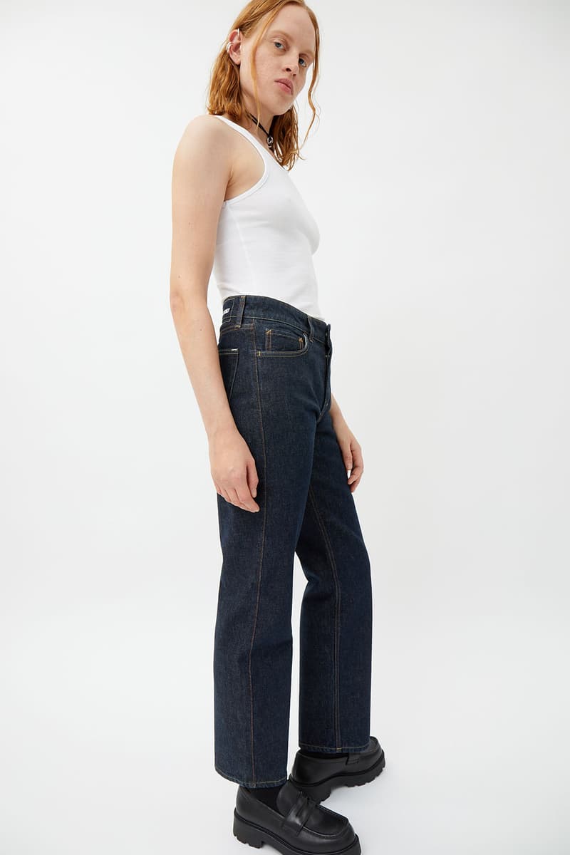 weekday denim jeans jackets sustainable recyclable eco-friendly capsule collection