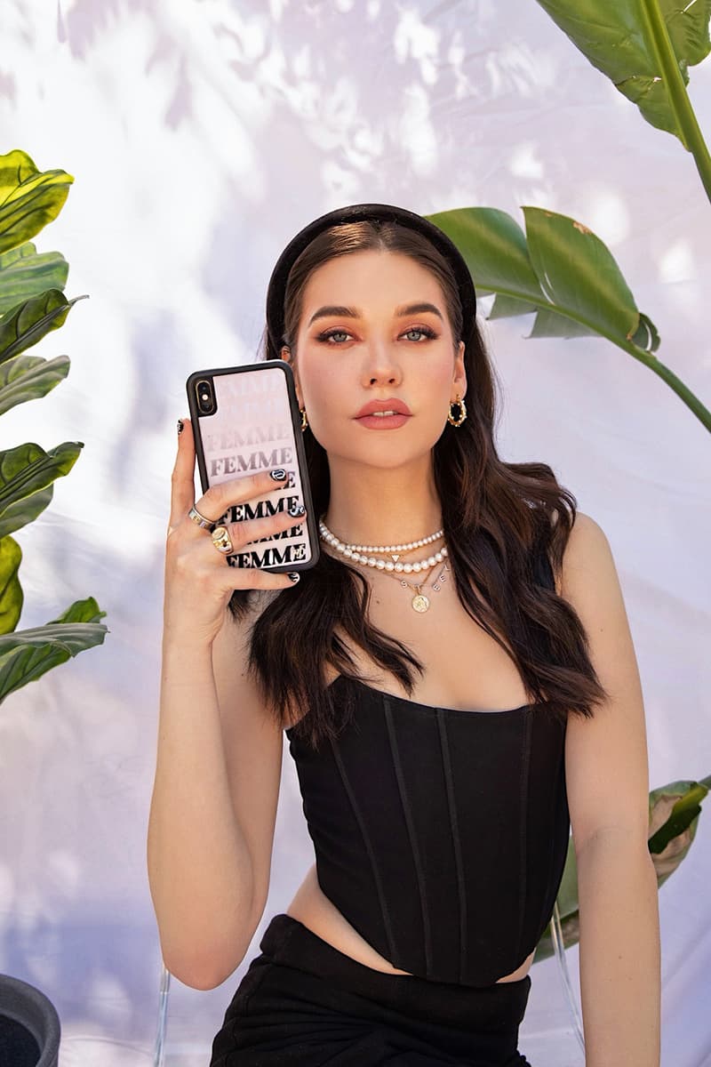 amanda steele wildflower iphone cases collaboration femme release info devon lee sydney carlson
