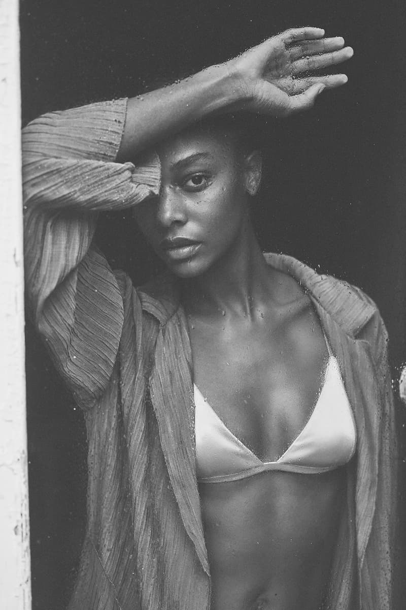 Zara Lingerie Collection Campaign Bra White