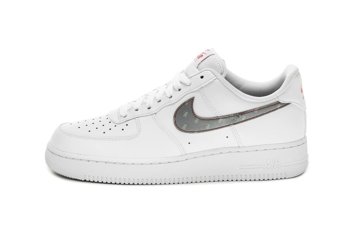 Nike Air Force 1 3M Reflective Silver White