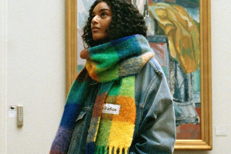 Layer Up This Winter With Acne Studios' New Scarf Collection