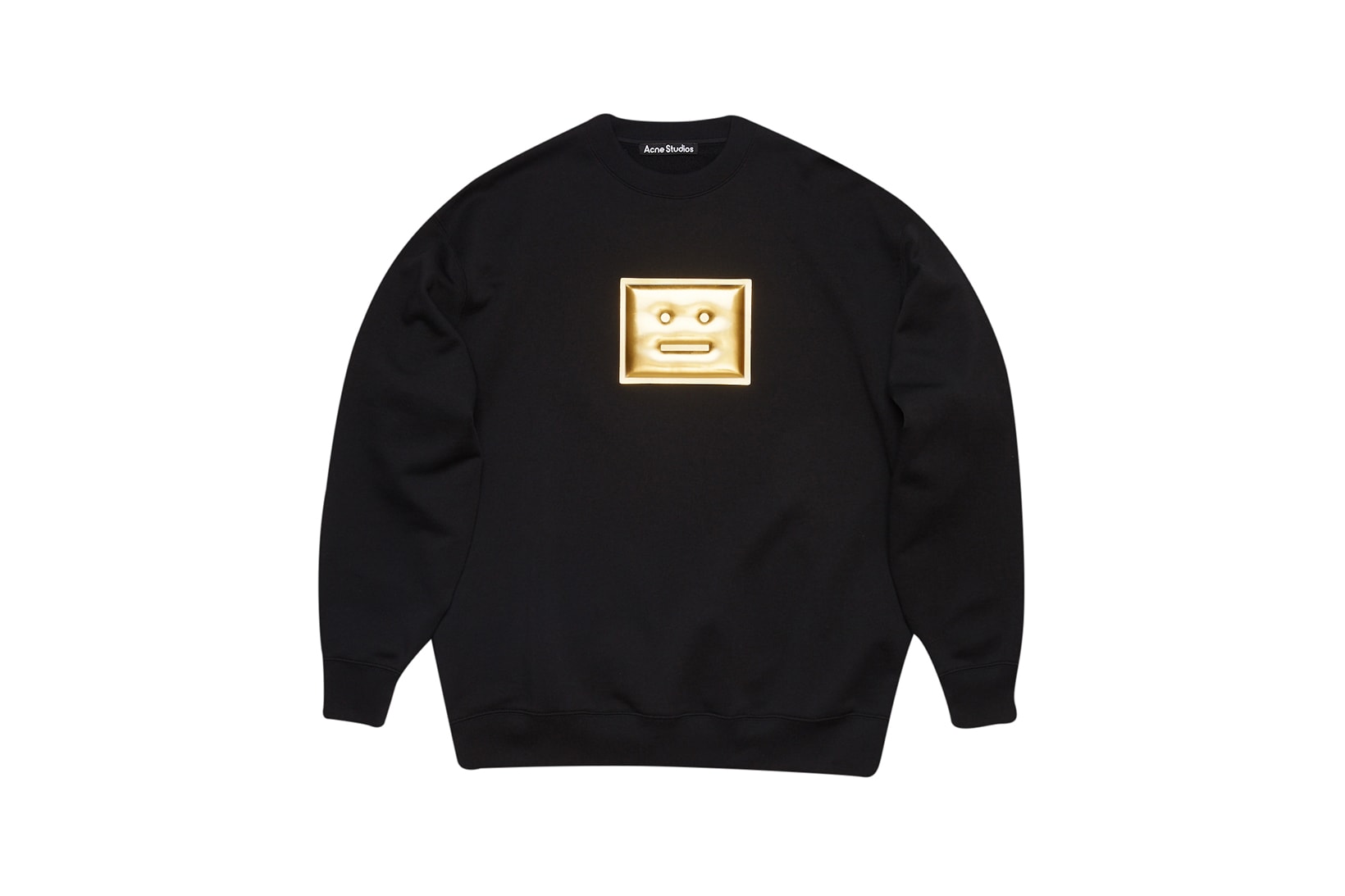 acne studios spring summer 2021 collection sweatshirt tee black pink gold fashion 