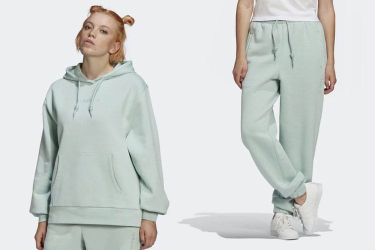 adidas hoodie and sweatpants set womens
