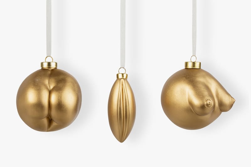 Anissa Kermiche Drops Christmas "Boobles," Playful Holiday Ornaments
