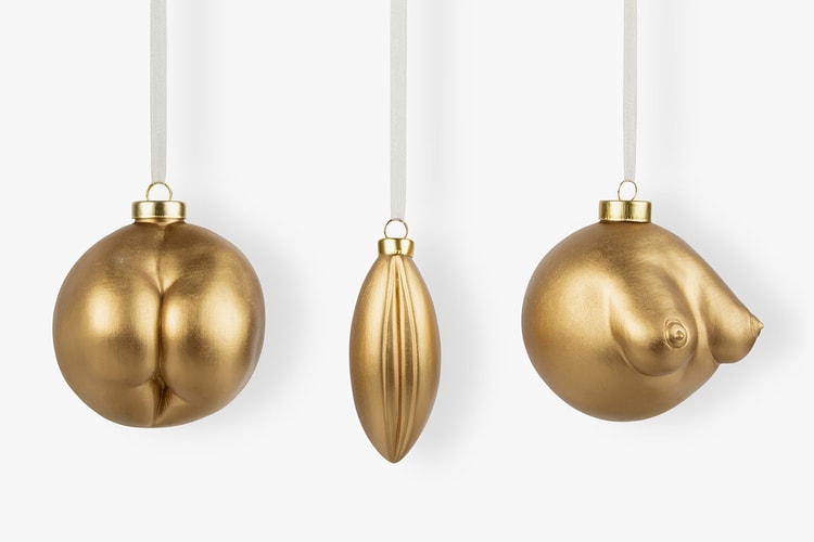 Anissa Kermiche Drops Christmas "Boobles," Playful Holiday Ornaments