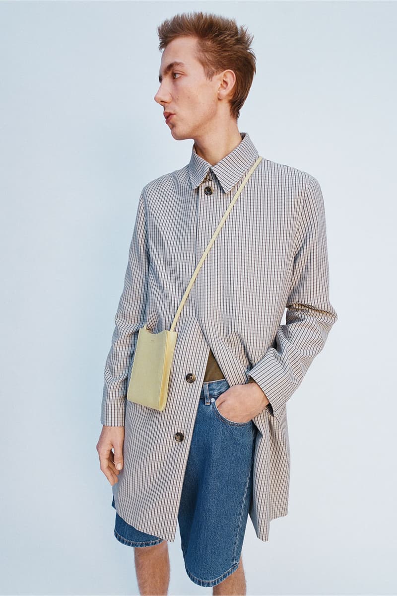 apc spring summer 2021 collection lookbook minimalist jeans denim shirts bags accessories