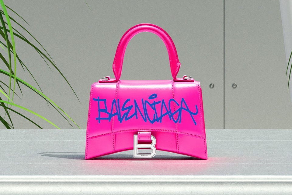Balenciaga Classic Small City Graffiti Bag (Varied Colors)