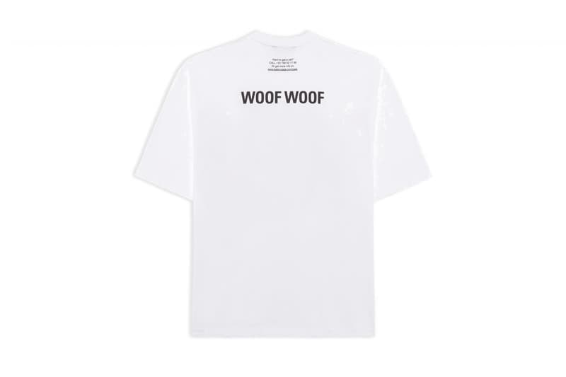Balenciaga I Love Pets Capsule Collection Cats Dogs Accessories T-Shirts Print