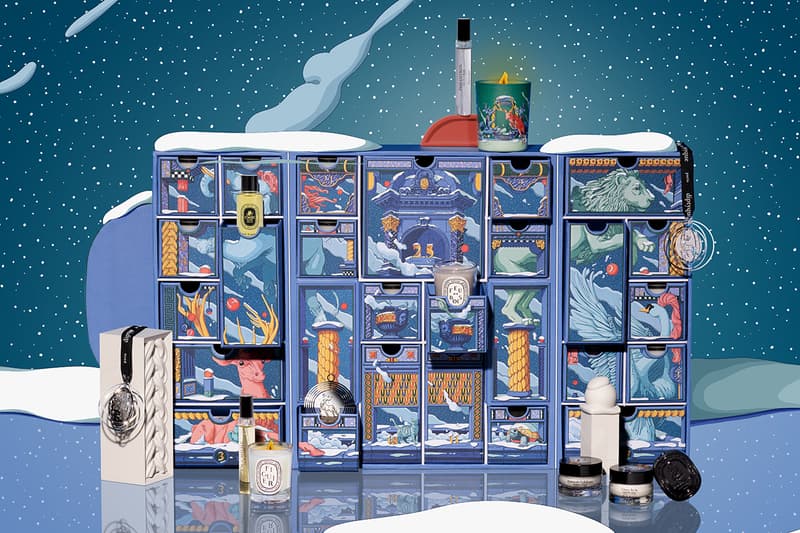 diptyque advent calendar holiday Christmas 2020 perfume candle fragrance