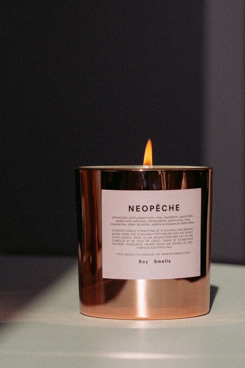 Boy Smells Candle Neopeche Pink