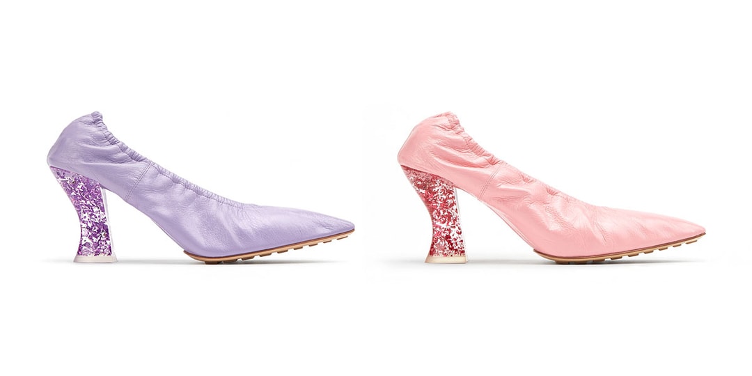 Bottega Veneta Almond Pump Features Snow Globe Heel | Hypebae
