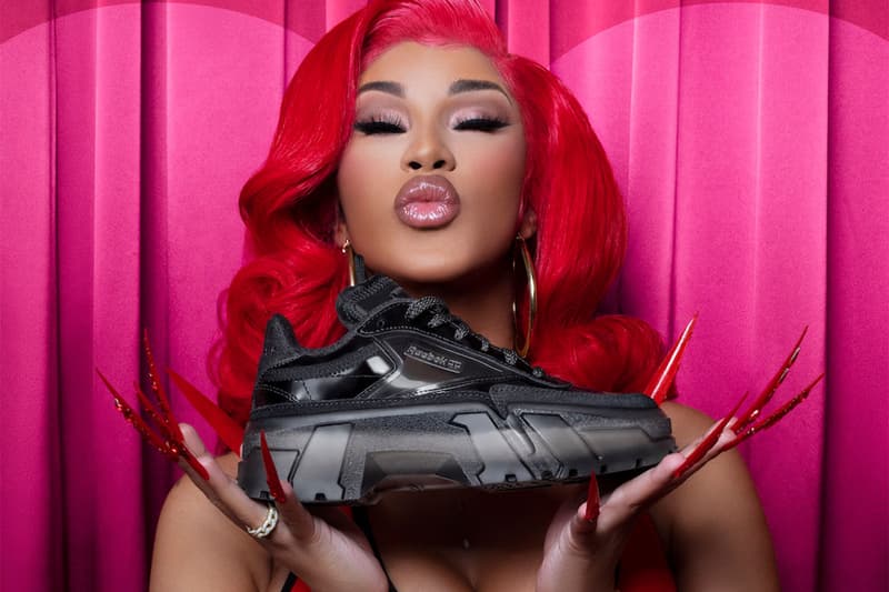cardi b reebok collaboration club c coated double campaign womens sneakers price release