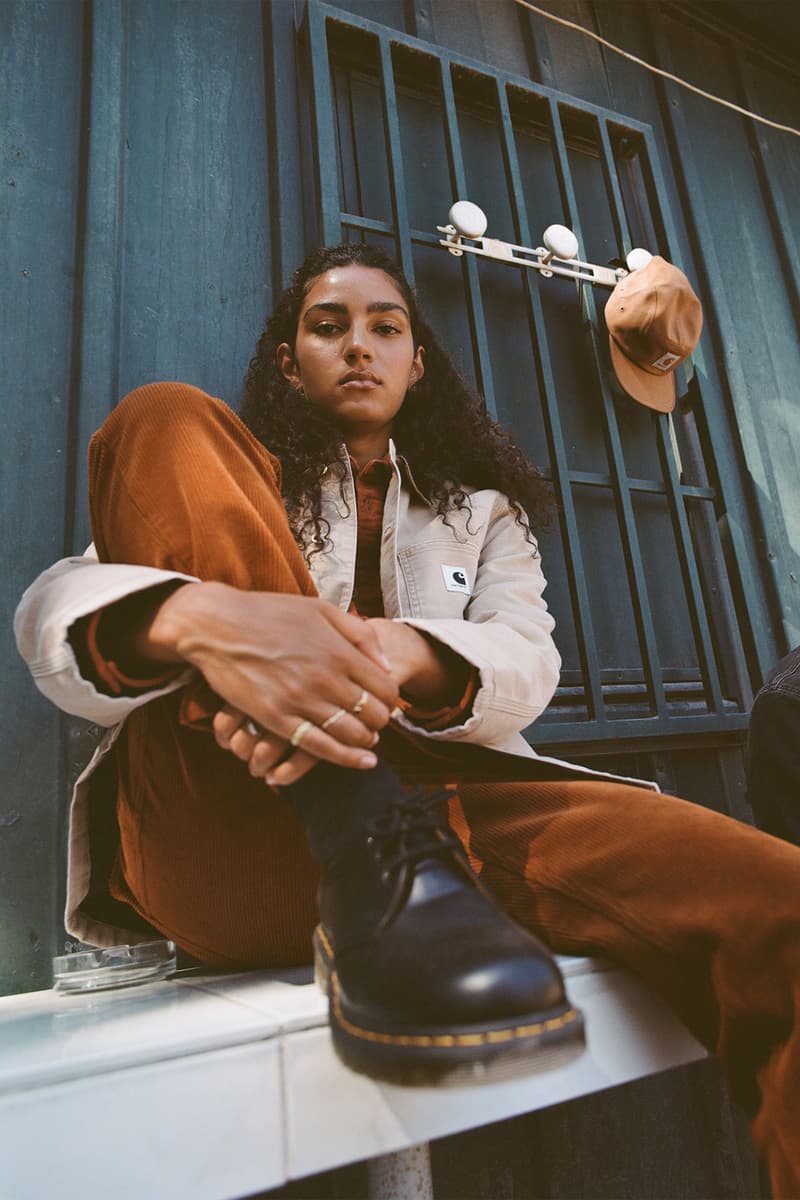 carhartt wip tactile classics corduroy collection fall winter jackets shirts overalls