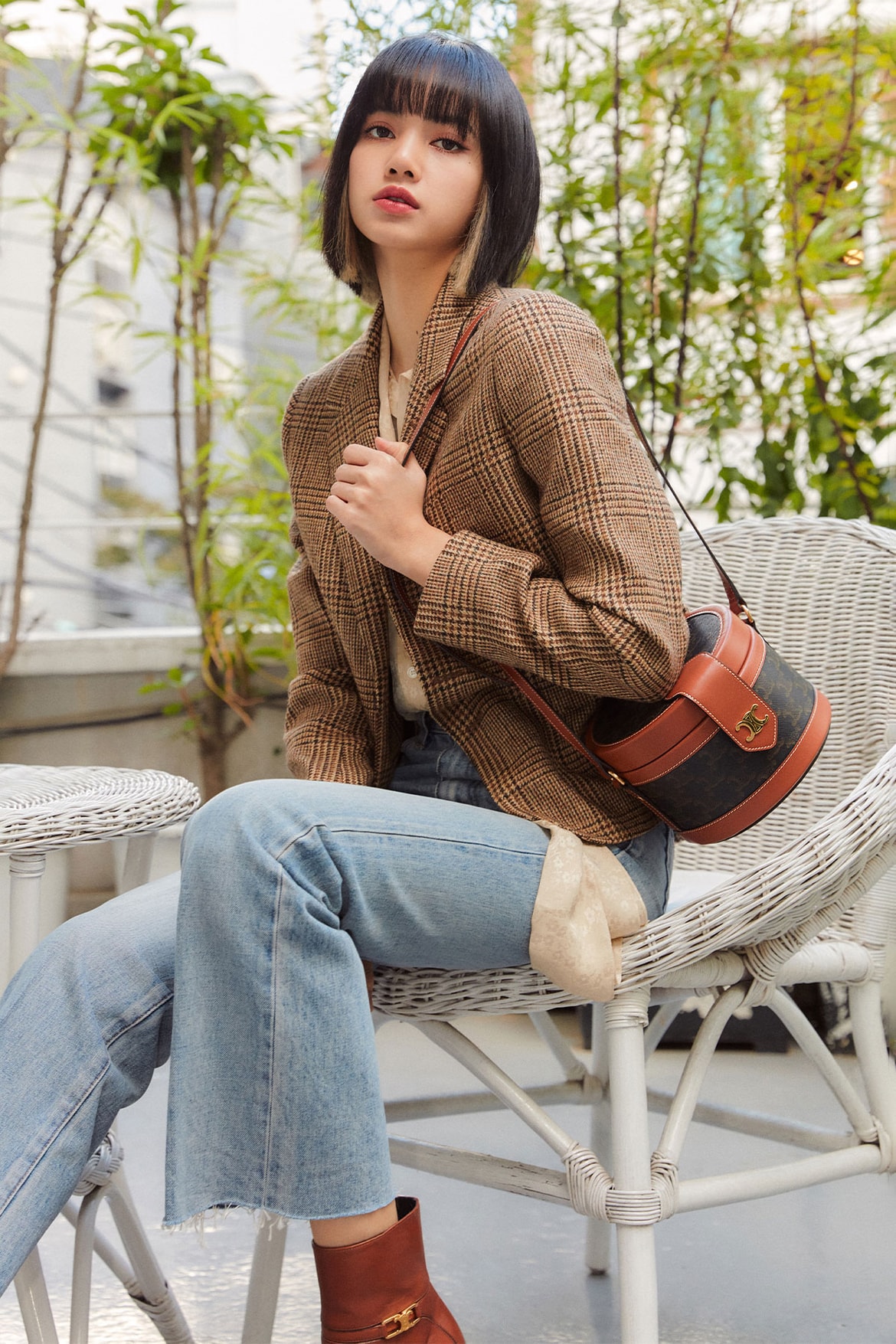 CELINE Releases Tambour Bag, Seen on BLACKPINK Lisa | HYPEBAE