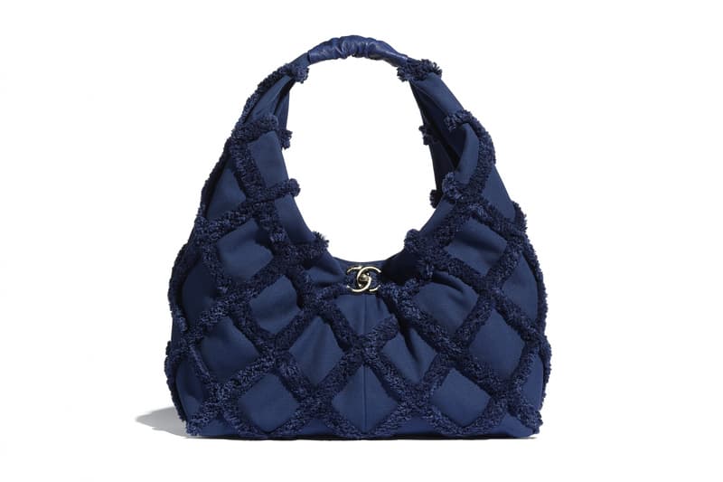 Chanel Cruise 2021 Hobo Bag Where to Buy Collection Coral Designer Navy Blue Yellow Pastel