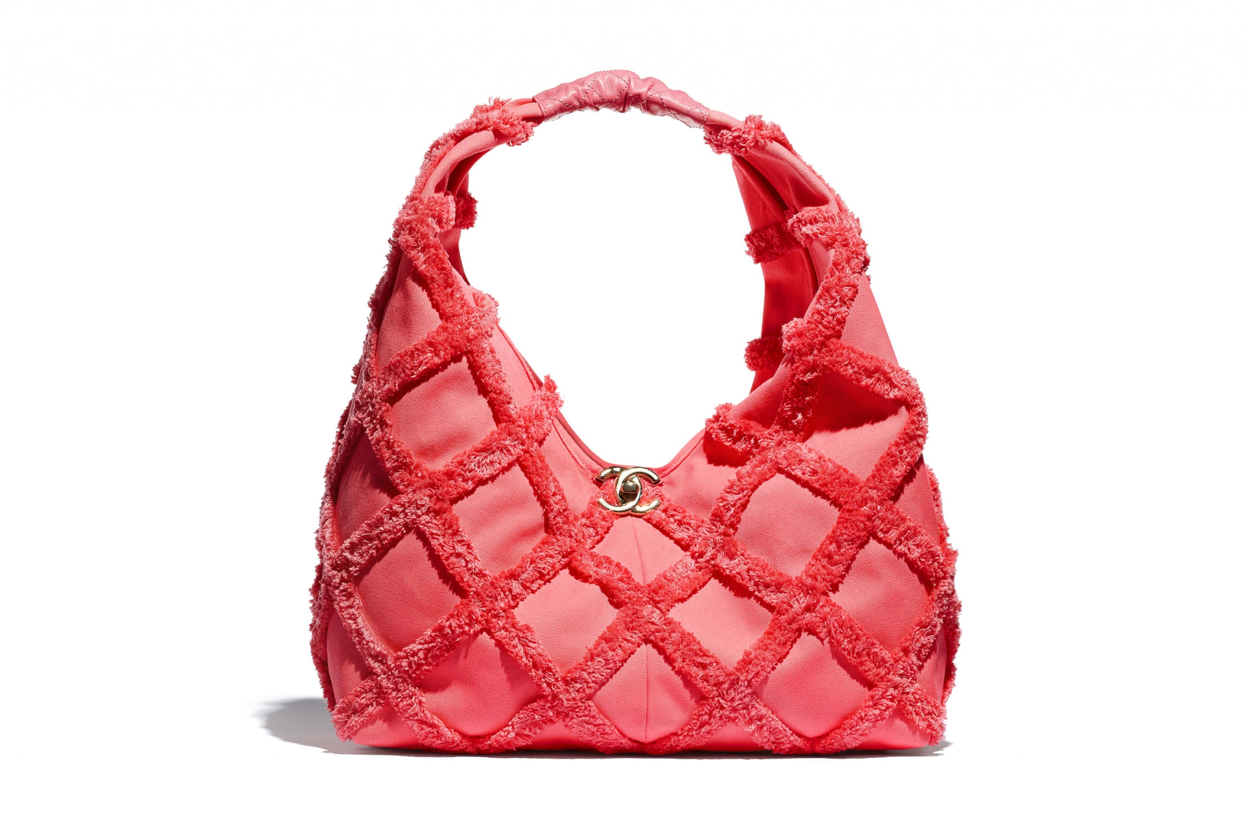 Chanel Cruise 2021 Hobo Bag Where to Buy Collection Coral Designer Navy Blue Yellow Pastel
